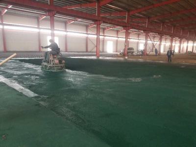 陕西金刚砂耐磨地坪材料每平方施工造价分析